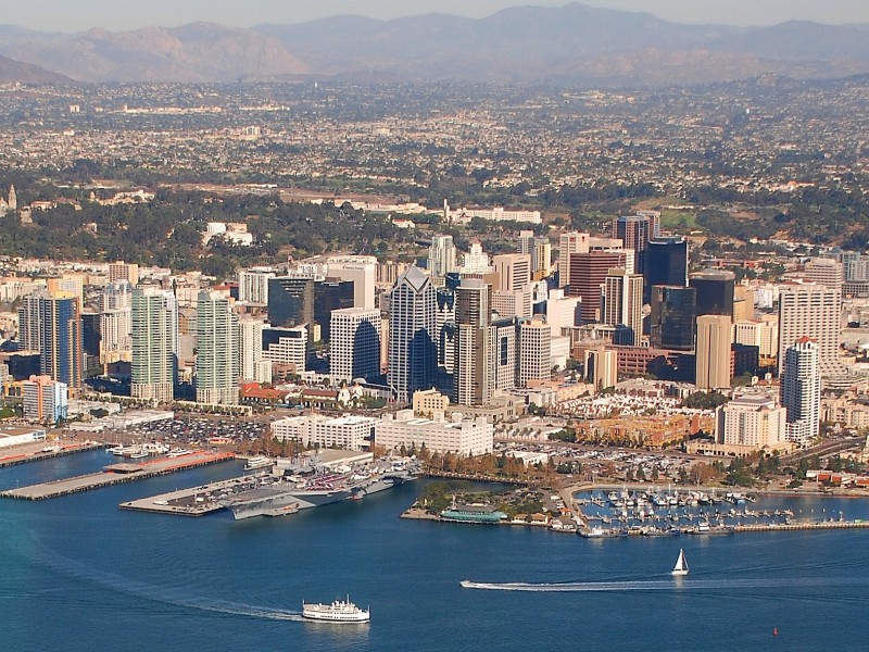View of San Diego