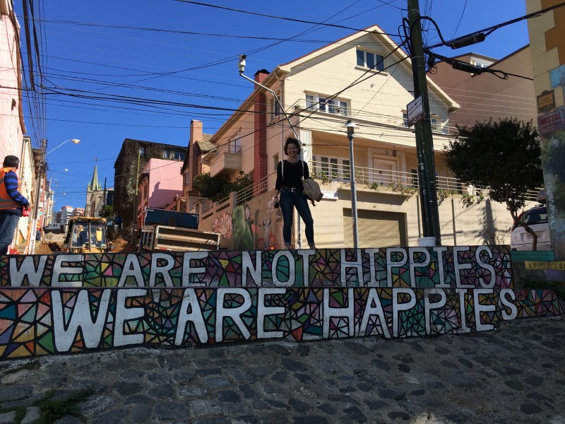 Valparaíso, bunte Strassenszene