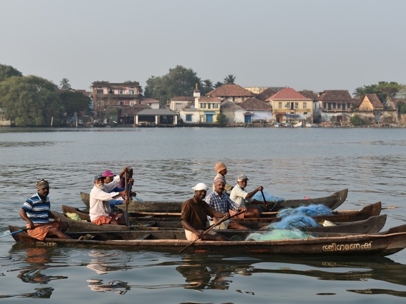 Cochin boatmen