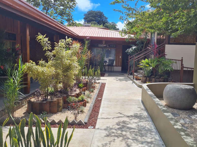 Sibu Lodge - Innenhof