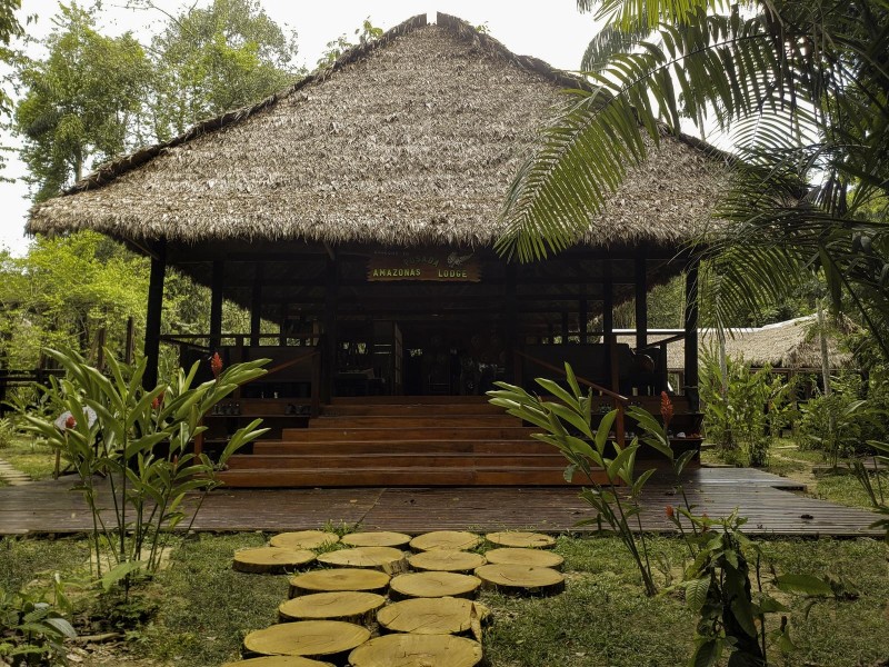 Posada Amazonas - Eingangsbereich