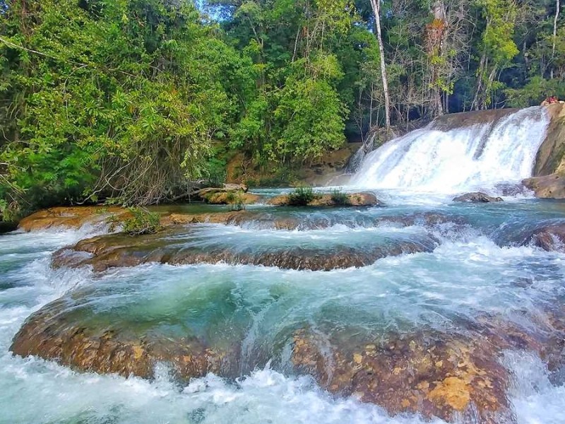 Palenque - Wasserfall Roberto Barrios