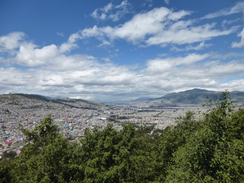 Ecuador - Aussicht Panecillo Hügel Quito