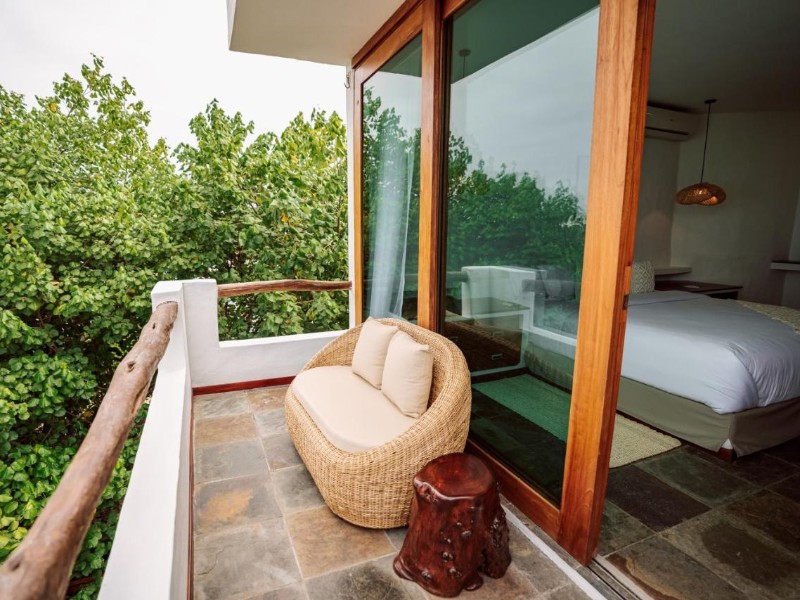 Balkon mit Meerblick