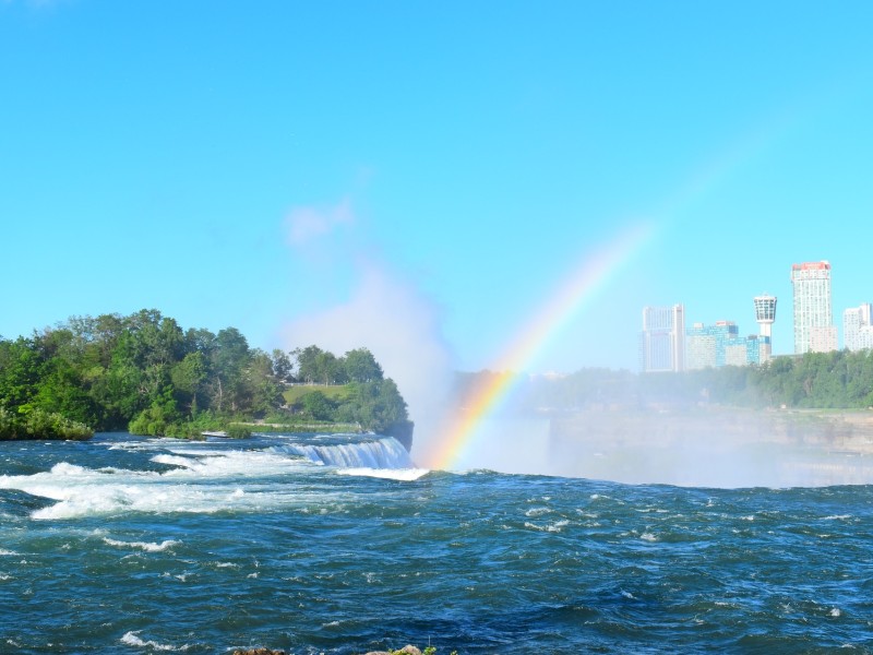 Niagara Falls with Rainbow