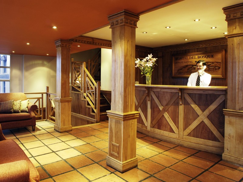 Hostal del Bosque - Rezeption