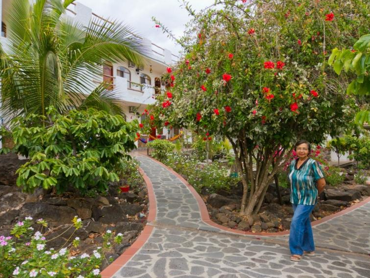 Die Besitzerin Laura