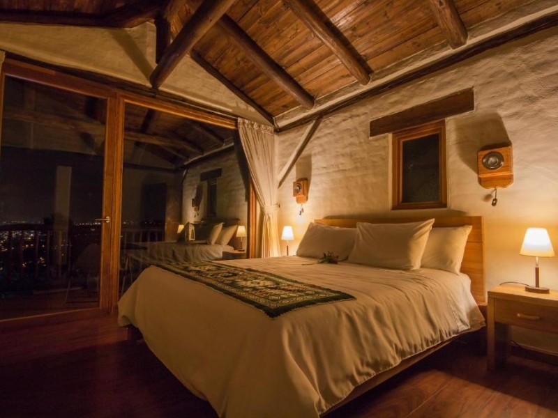 Doppelzimmer mit Terrasse Ilatoa Lodge