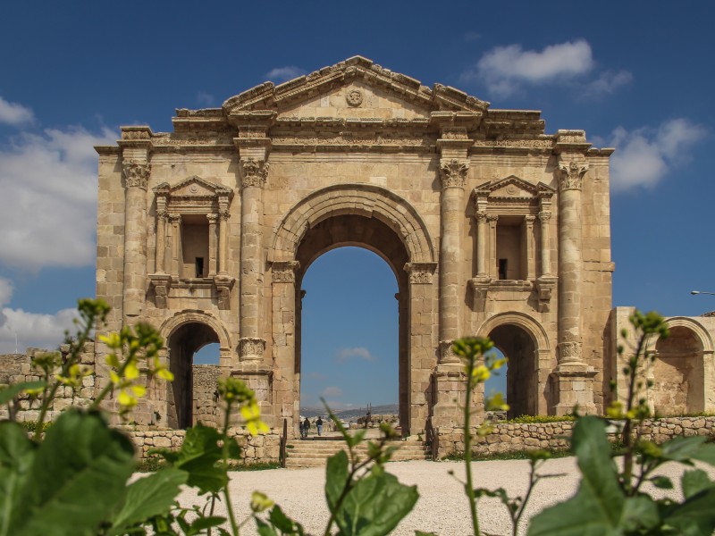 Jerash - Arch of Hadrian