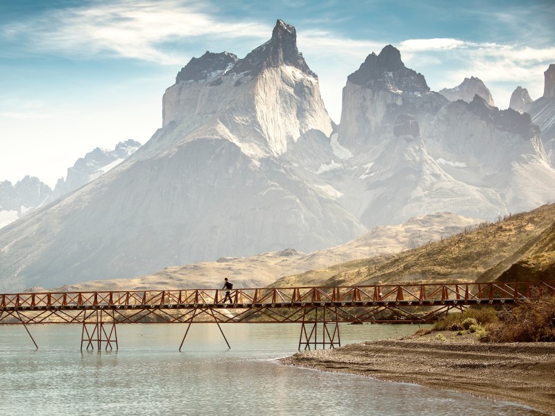 Torres del Paine - Brücke