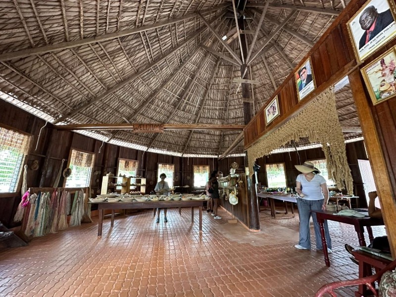 Amerindian communal hut