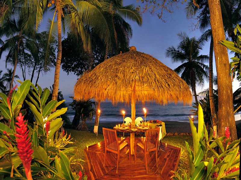 Tango Mar Restaurant am Strand