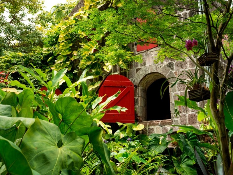 Golden RockInn Doorway