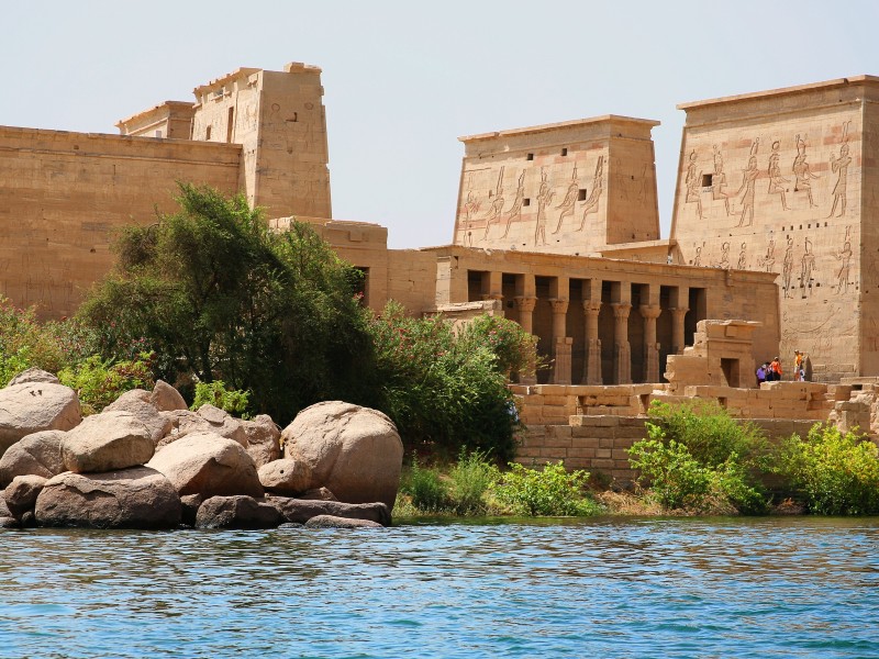 The Philae Temple of Isis and Trajan's