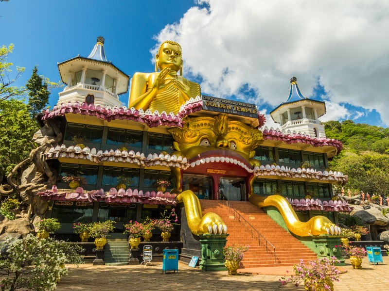 Sri Lanka - Dambulla - Gouden tempel