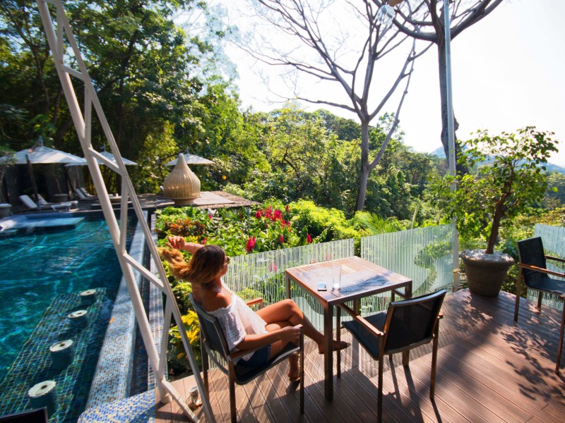 Makanda by the Sea - Terrasse