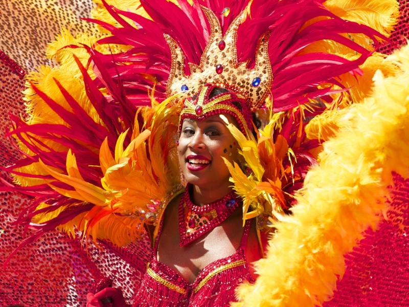 Samba Dancer at Carnival