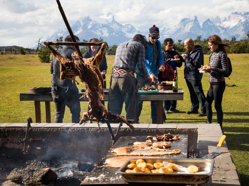 Rio Serrano, Grill mit Aussicht