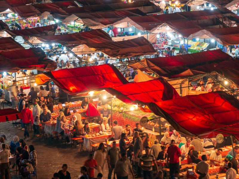 Djemaa El Fna square, Marrakech