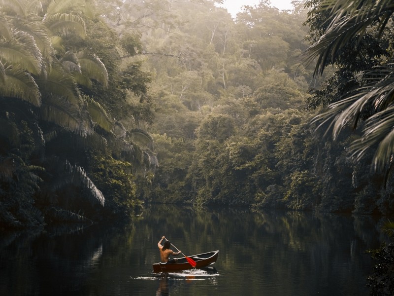 Copal Tree Lodge - Kanufahrt