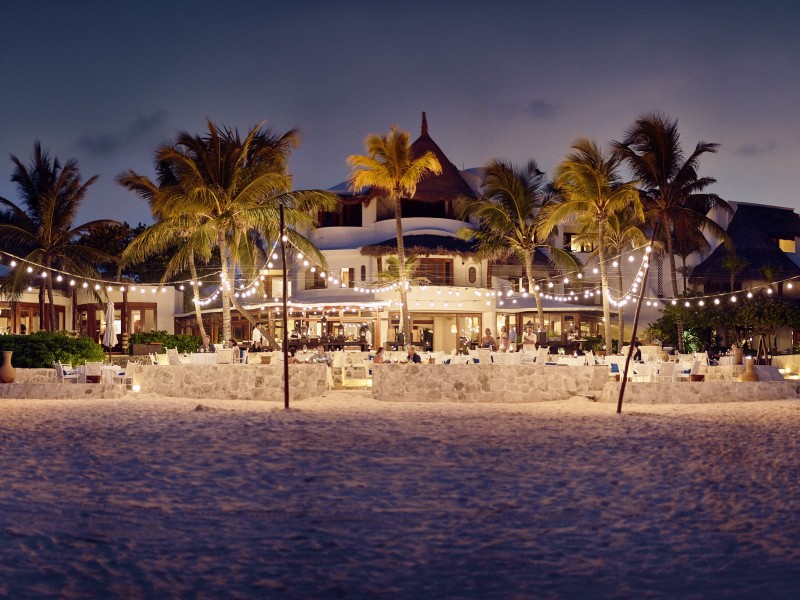 Belmond Maroma - Nachtansicht