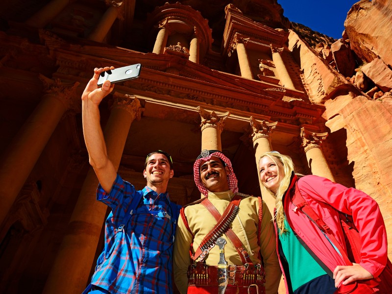 Selfie at Petra 