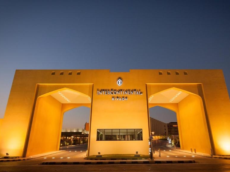 Intercontinental Riyadh Entrance