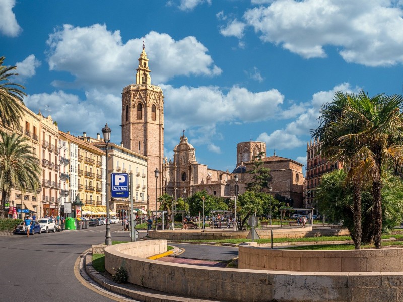 Square in Valencia, Spain