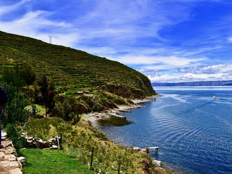 Bolivien - Panorama bei der Sonneninsel