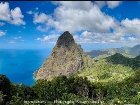 Piton landscape