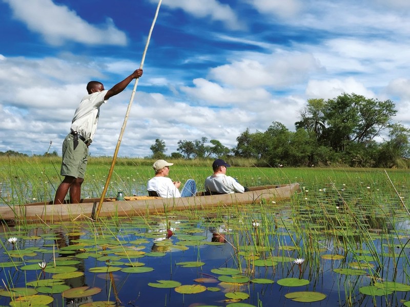 Botswana - Okavangodelta - Mokoro