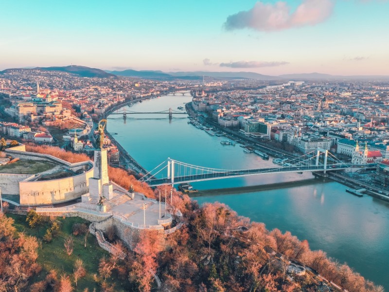 View over Budapest