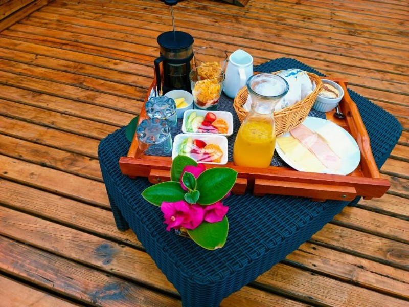 Takarua Lodge - Frühstück