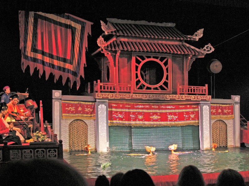 Das berühmte Wasserpuppentheater