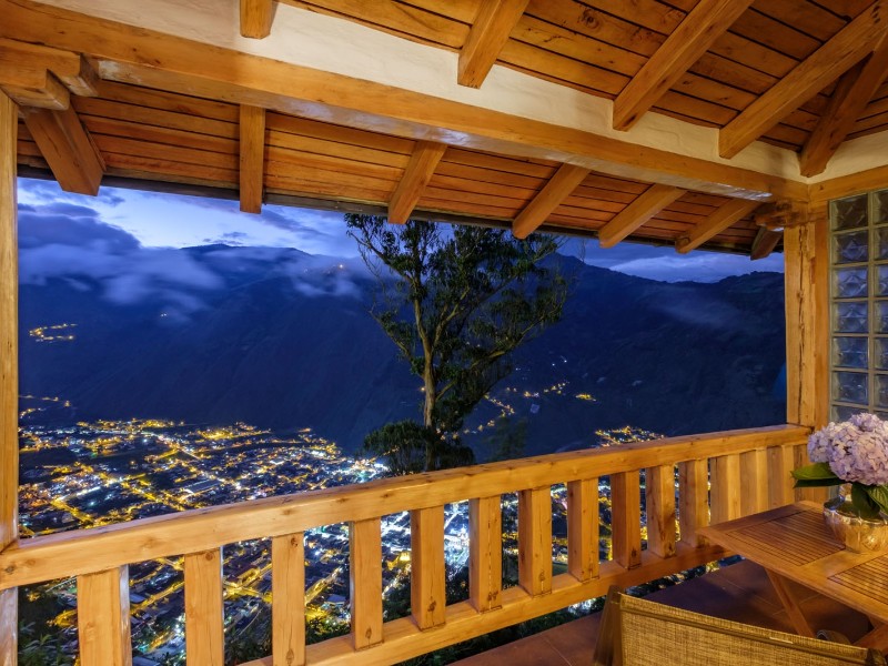 View of the romantic room