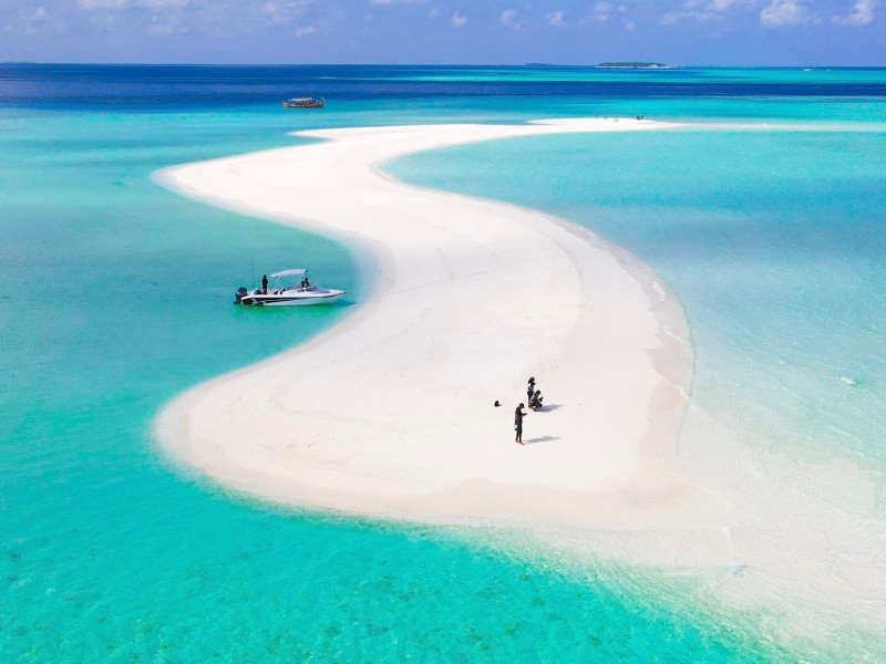 Aerial View Nakupenda Island