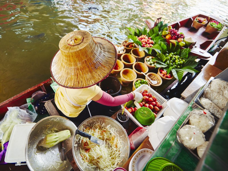 Thailand - Bangkok - floating market