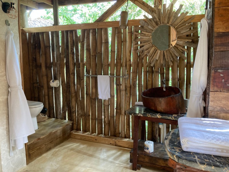 El Valle Lodge - Casita Bathroom