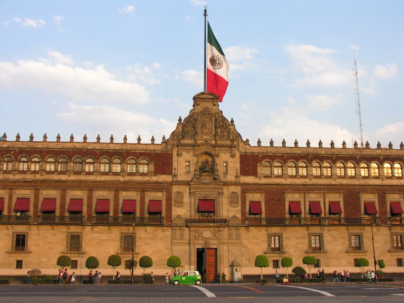 Mexico City - Nationalpalast