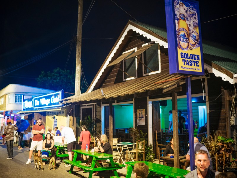 Hanging out in Gros Islet