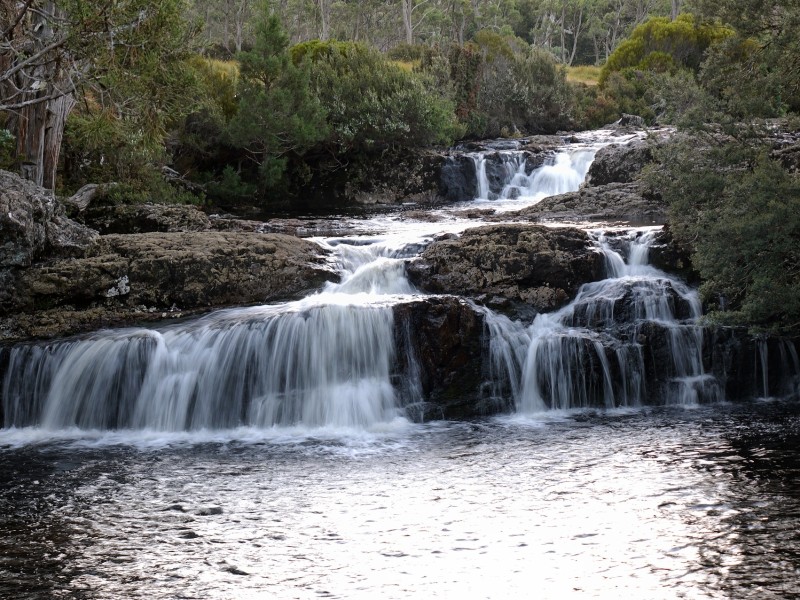 Waterfall in Cradle Mountain