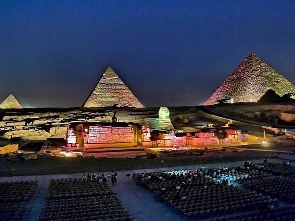 The Sound & Light Show at the Pyramids
