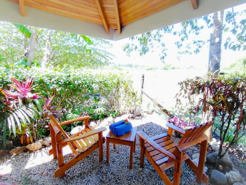 Samara Pacific Lodge - Terrasse