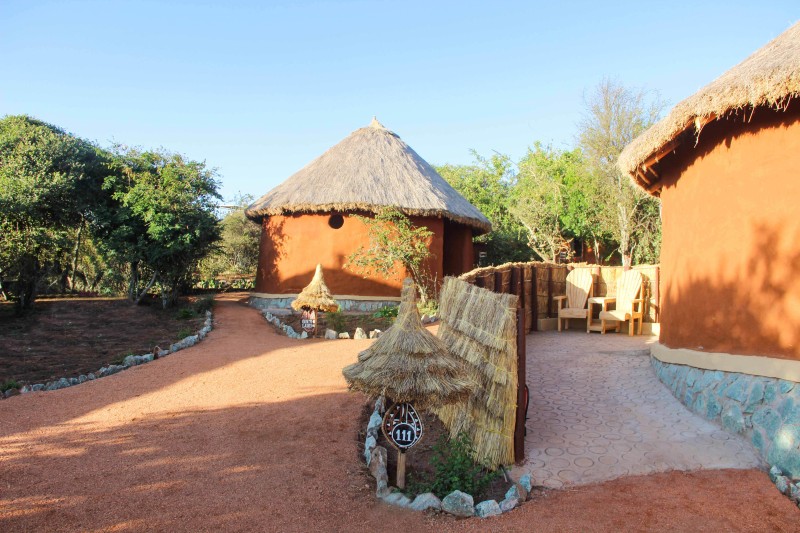 Garten der Maasai Boma