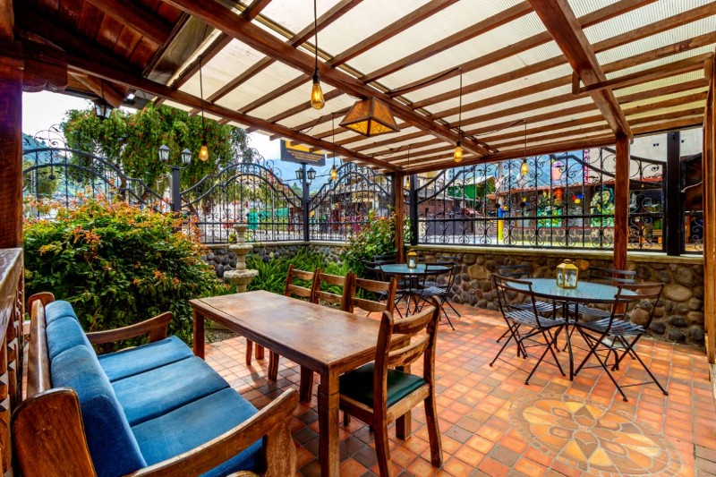 Eingangsbereich Hostal Ilé 