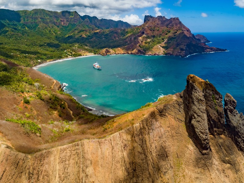 Entdecke Französisch-Polynesien mit den Marquesas-Inseln an Bord der Aranui