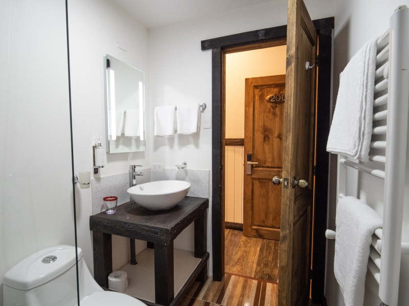 Patagonia Lodge - Badezimmer