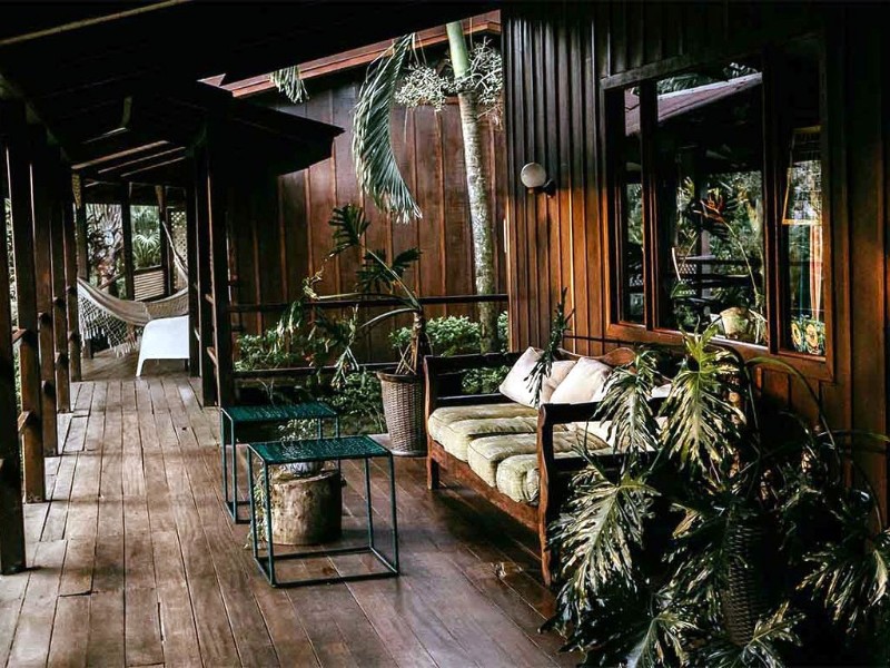 Mawamba Lodge - Terrasse