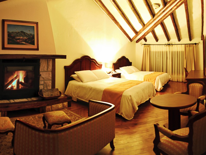 Zimmer mit 2 Doppelbetten