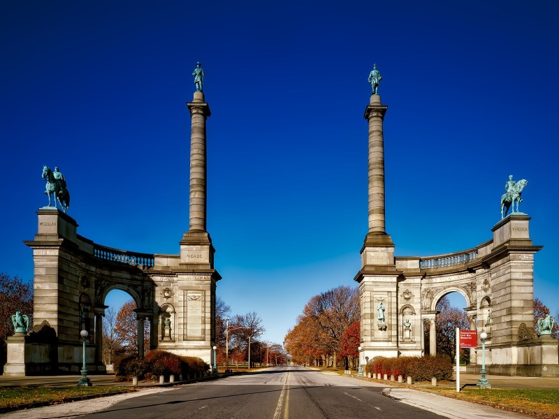 Civil War Memorial in Philadelphia